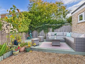 Decked seating area - click for photo gallery